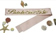 Bride To Be Pembe Gold Kuşak