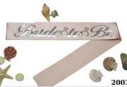 Bride To Be Pembe Gümüş Kuşak