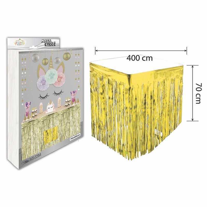 Masa Eteği Gold 70*300 cm
