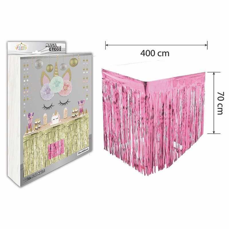 Masa Eteği Pembe 70*300 cm
