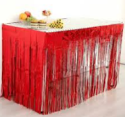 Masa Eteği Kırmızı 70*300 cm