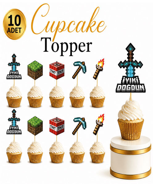 Kürdan Pixel Temalı 10 Parça