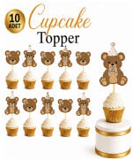 Kürdan Tedy Bear Temalı Kürdan 10 Parça