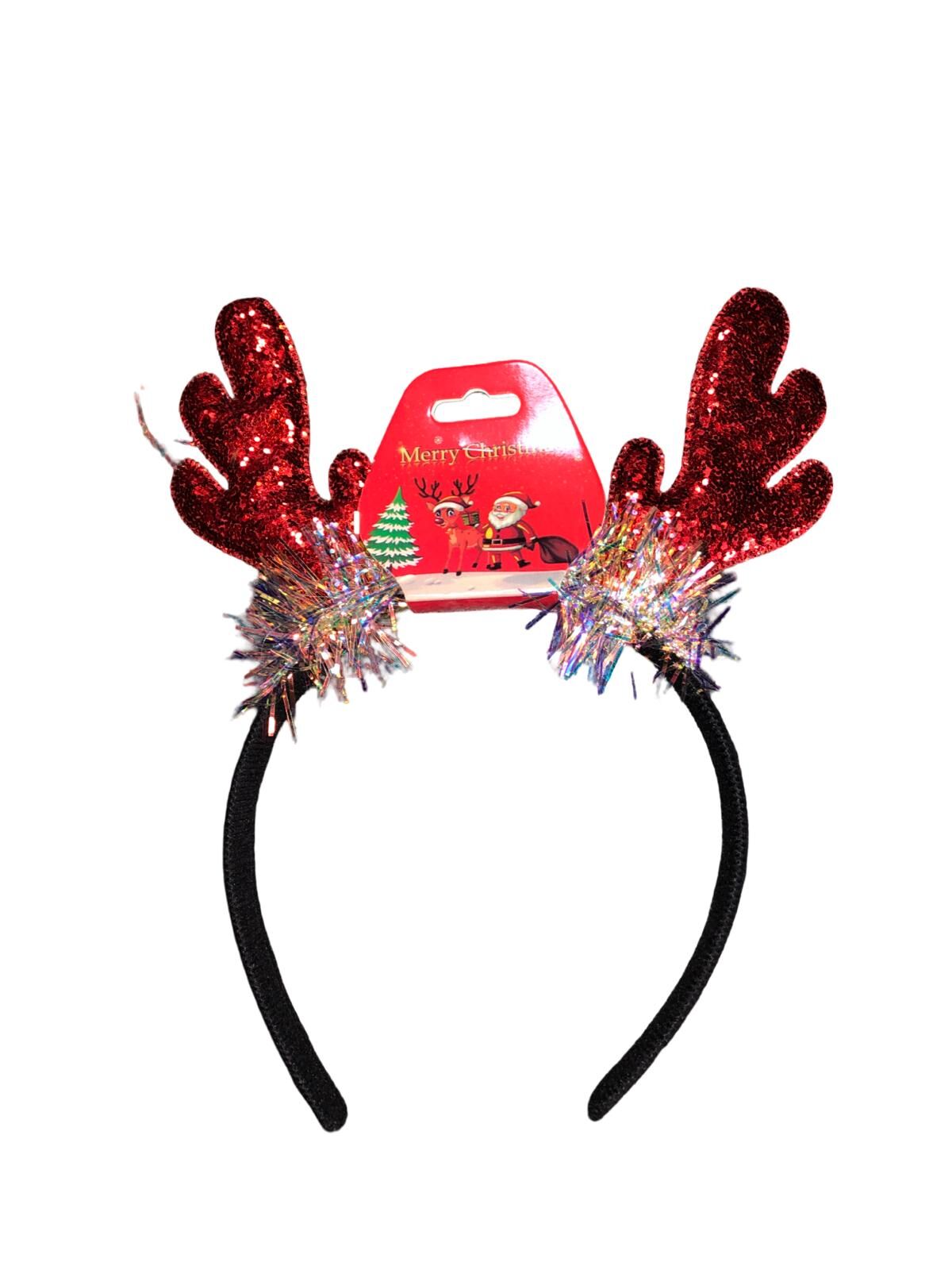 Kırmızı Simli Geyik Taç 250282