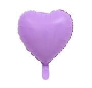 18'' Mor Makaron Kalp Folyo Balon