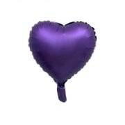 18'' Mor Kalp Saten Balon