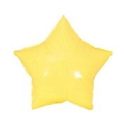 Yıldız Makaron Sarı Folyo Balon 18 inç
