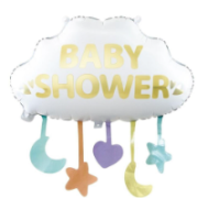 Baby Shower Bulut Folyo Balon 65*62 Cm 7814
