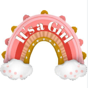 İts A Girl Gökkuşağı Folyo Balon 7838