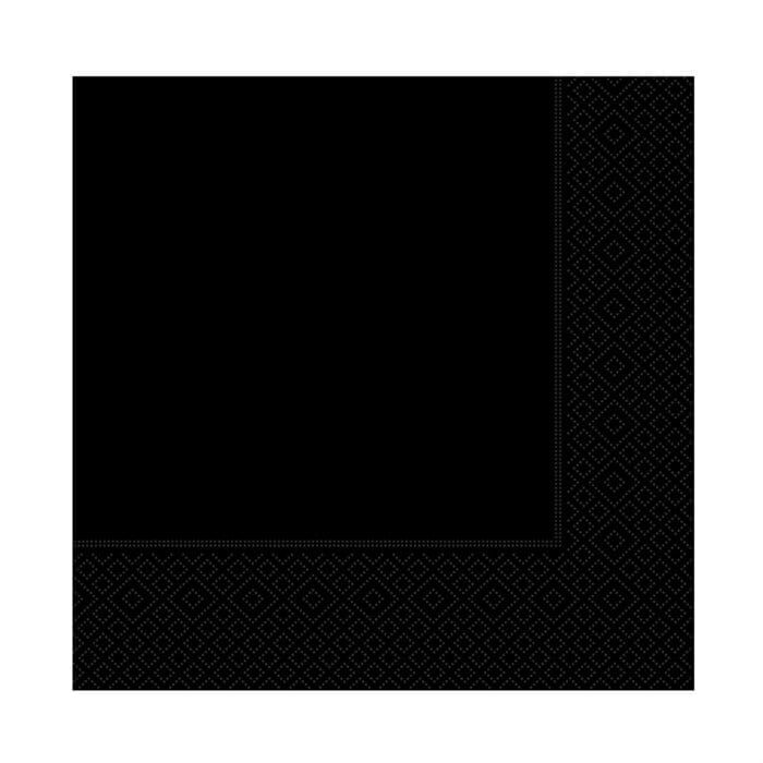 PEÇETE DÜZ SİYAH 16 LI