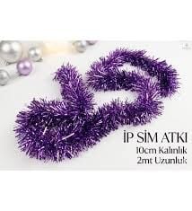 Sim Atkı Lila Geniş Dilim 5 CM 2 MT