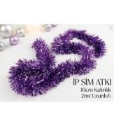Sim Atkı Lila Geniş Dilim 5 CM 2 MT