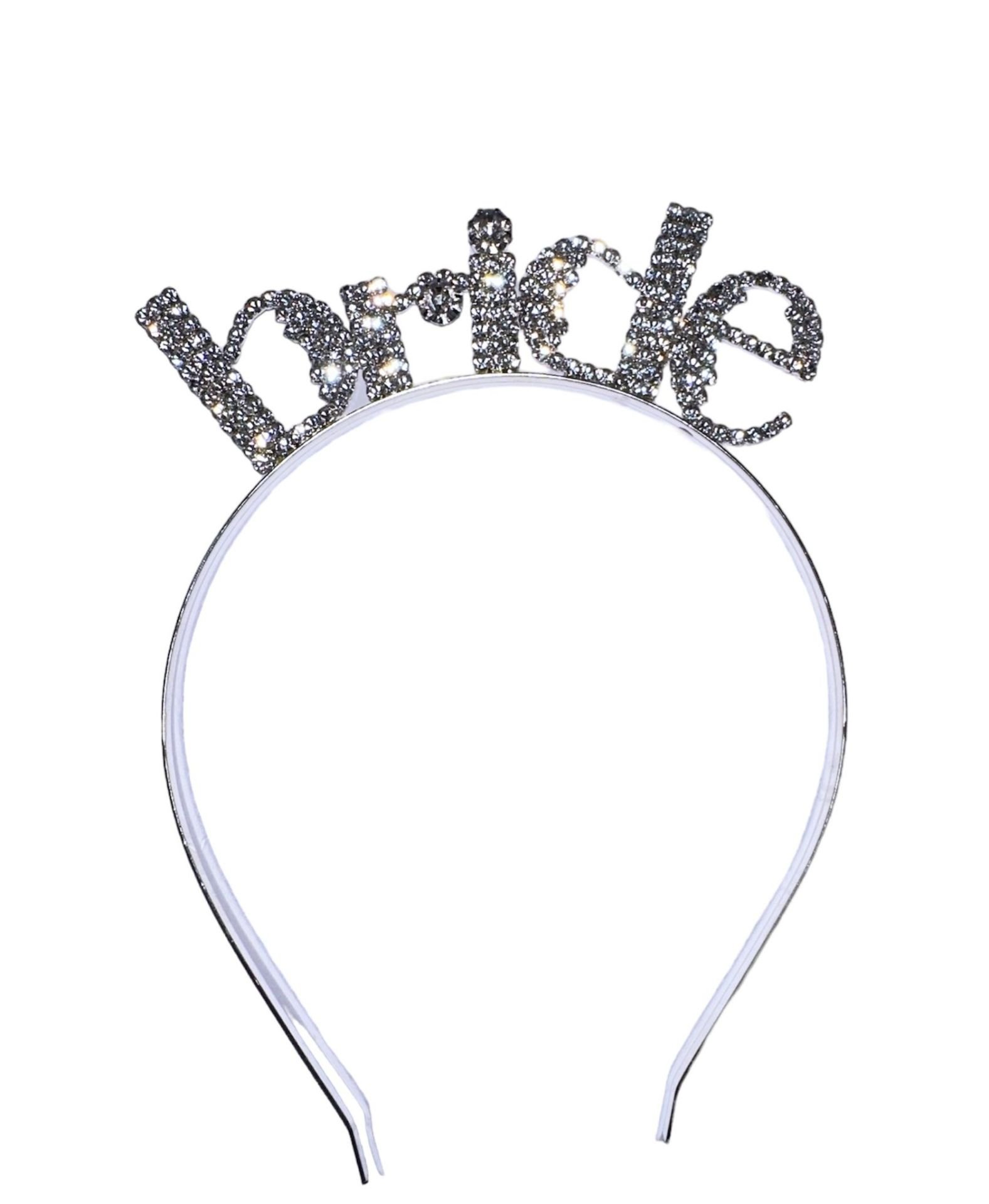 Küçük Harf bride Taşlı Taç