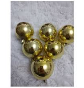 Yılbaşı Top Süs Cm Gold Parlak 6'lı  2345