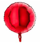 18'' Kırmızı Yuvarlak Folyo Balon