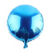 18'' Mavi Yuvarlak Folyo Balon