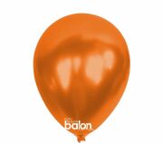 Kutu Kutu Balon Metalik Turuncu 100' lü 12''