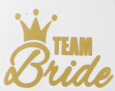 TEAM BRİDE GOLD KRALİÇE DÖVME 10 ADET DVM5