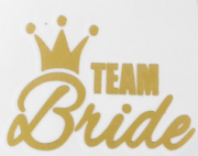 TEAM BRİDE GOLD KRALİÇE DÖVME 10 ADET DVM5