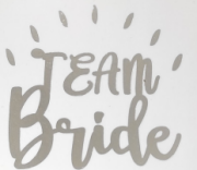 TEAM BRİDE GÜMÜŞ DAMLA DÖVME 10 ADET DVM2