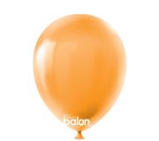 Kutu Kutu Balon Pastel Turuncu 100'lü 12 ''