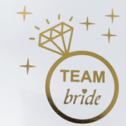 TEAM BRİDE GOLD YÜZÜK DÖVME 10 ADET DVM8