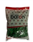 Kutu Kutu Balon Pastel Koyu Yeşil  100'lü 12 ''