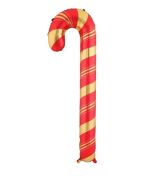 Yılbaşı Kırmızı Gold Baston Folyo Balon 60*98 Cm