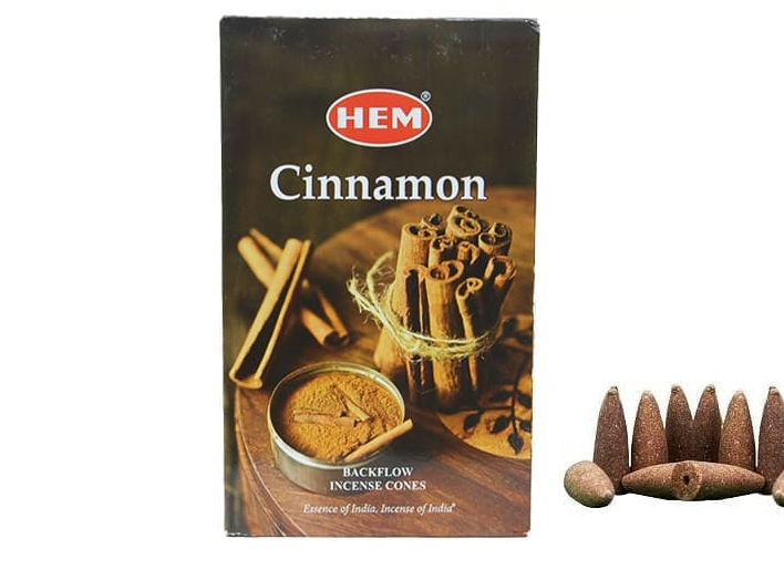 Cinnamon Back Flow Cones