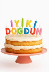 Renkli İyi Ki Doğdun 11 Parça Mum