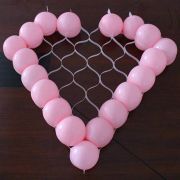 Balon Standı Kalpli Fon Süs Yapma Aparatı 60*60 cm