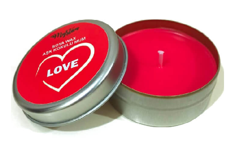 Mum Kokulu Tenekede Love