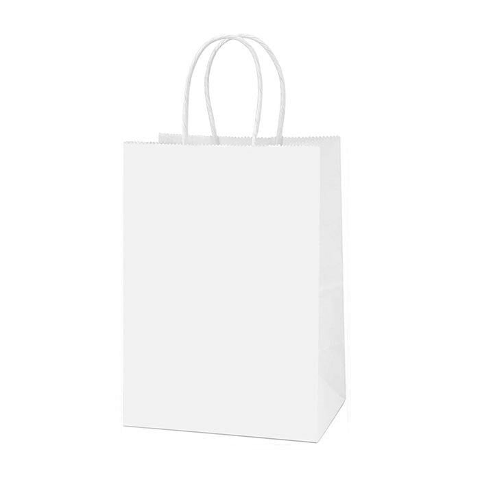 18*8*24 BÜKÜM SAPLI ÇANTA BEYAZ 25'Lİ