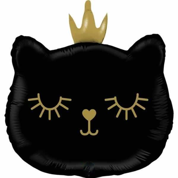Kara Kedi Folyo Balon
