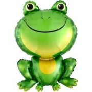 Büyük Yeşil Kurbağa Folyo Balon 93-59 cm 7647