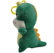 Peluş Anahtarlık Dinazor Yeşil  12 Cm Karışık 1496