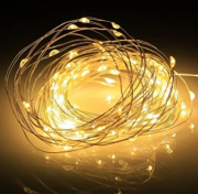 Mini Pilli 5 Metre Gün Işığı Peri Led