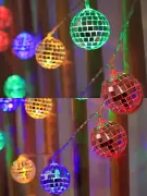 Yılbaşı Disko Topu Led Işık Karışık 2 Metre