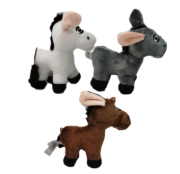 Peluş Anahtarlık Eşek  12 Cm Karışık 1499