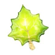 Gold Detaylı Yeşil Yaprak Folyo Balon 60.5-51.5 cm 7562