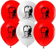 8'' Gemar Atatürk Baskılı Balon