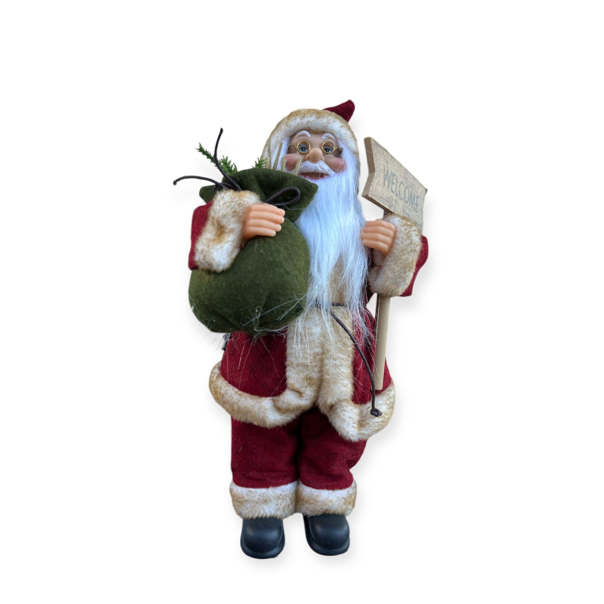 Yılbaşı Kukla Noel Baba 30 Cm