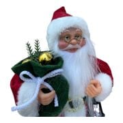 Yılbaşı Kukla Noel Baba Fenerli 30 Cm