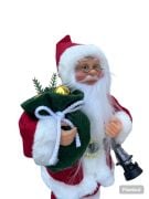 Yılbaşı Kukla Noel Baba Fenerli 30 Cm