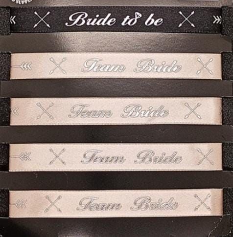 Bride to Be Bileklik 5 li Set Pembe Gold