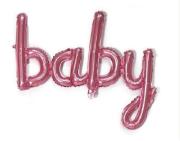 PEMBE BABYB İMZA FOLYO BALON 40 INCH