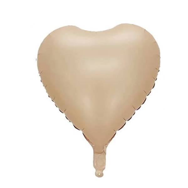 18'' KALP KARAMEL FOLYO BALON 1 ADET