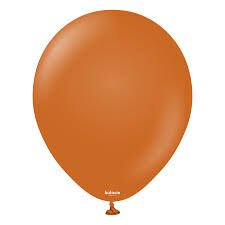 12'' Pastel Balon  Yanık Turuncu  50'li