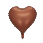 18'' KALP ÇİKOLATA FOLYO BALON 1 ADET
