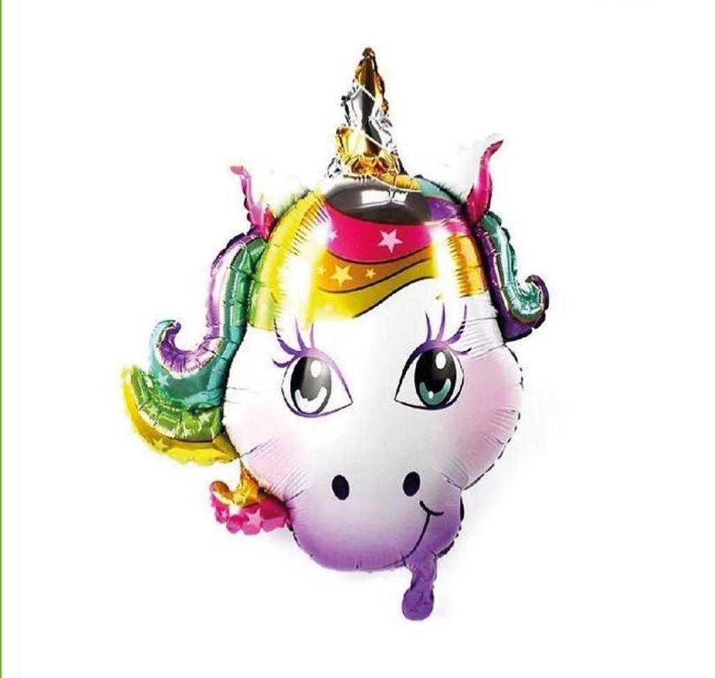 Head Unicorn Folyo Balon 91*75 cm